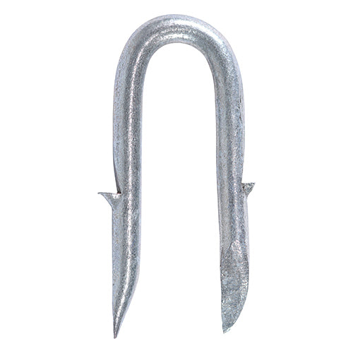 Barbed Staples - Galvanised - 40 x 4.00 - TIMbag of 1kg