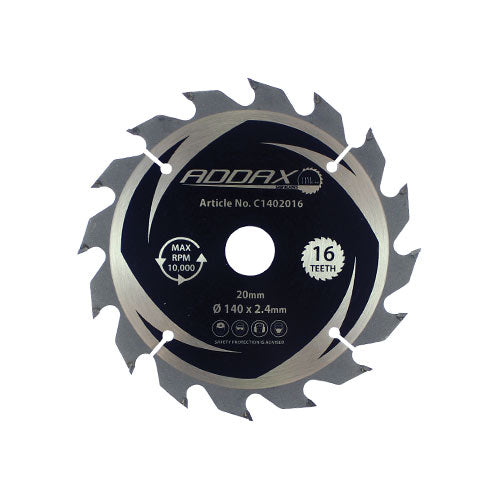 Circular Saw Blade - General Purpose - Coarse/Medium - 150 x 20 x 12T - Clamshell of 1