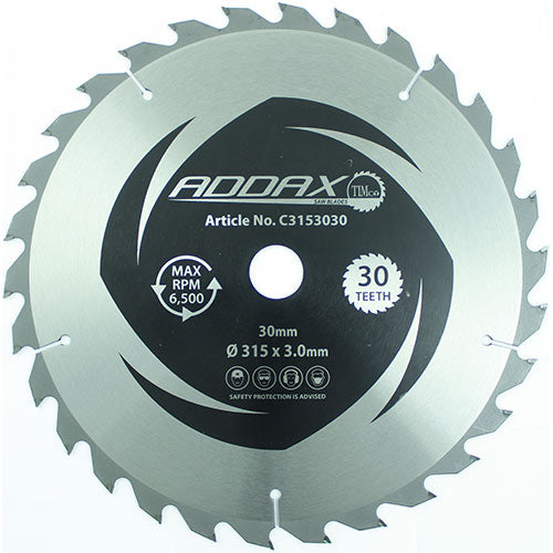 Circular Saw Blade - Combination - Medium - 315 x 30 x 48T - Clamshell of 1