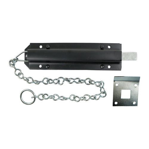 Spring Chain Bolt - Black - 18" - TIMbag of 1