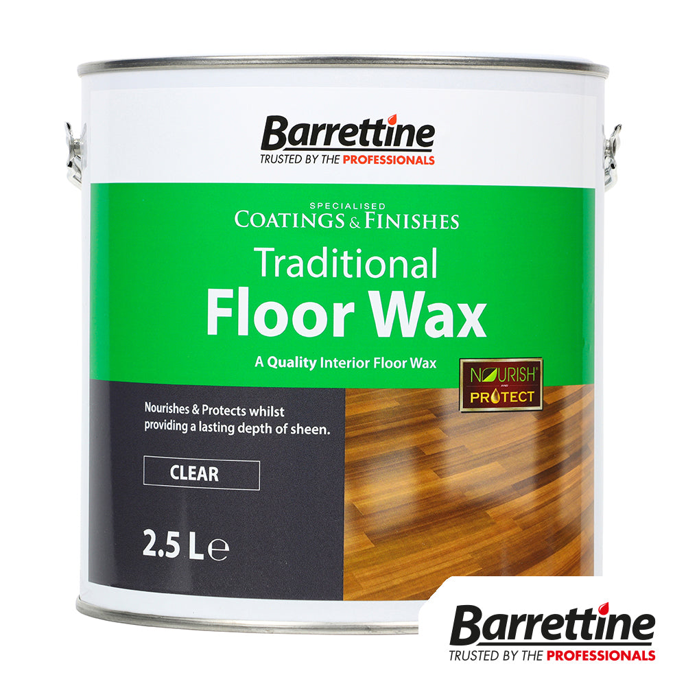 Traditional Floor Wax - 2.5L - Tin of 1