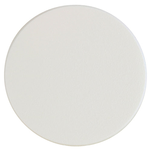 Self-Adhesive Cover Caps - White Matt - 18mm - Pack of 105