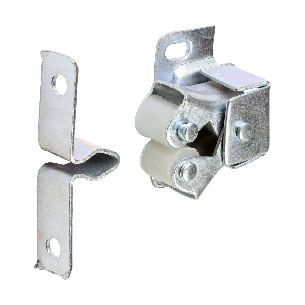 Double Roller Catches - Zinc - 28 x 32 x 1 - Bag of 50