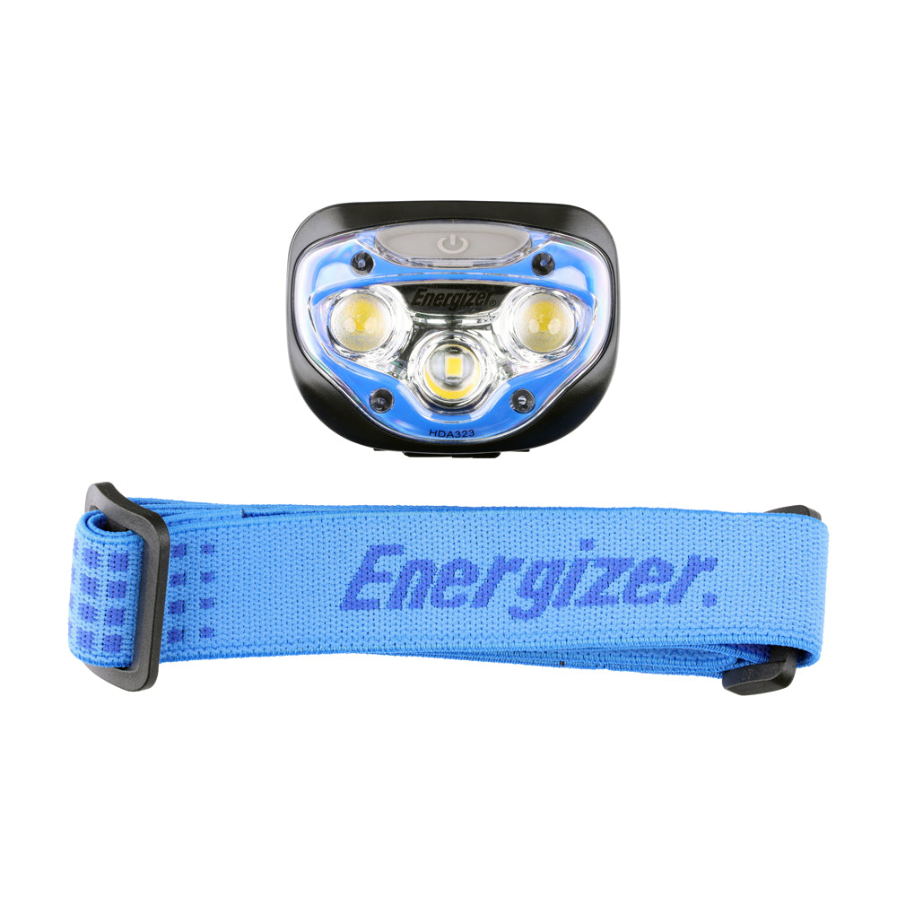 Energizer® LED Vision Headlamp - 200 Lumen - Blue / 200 Lumen - Backing Card of 1