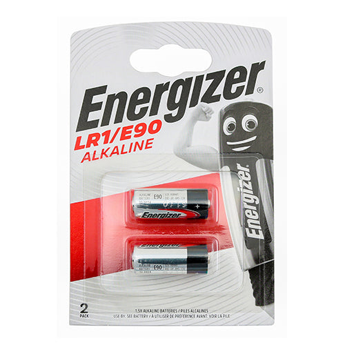 Energizer Alkaline LR1/E90 Battery - LR1/E90 - Pack of 2