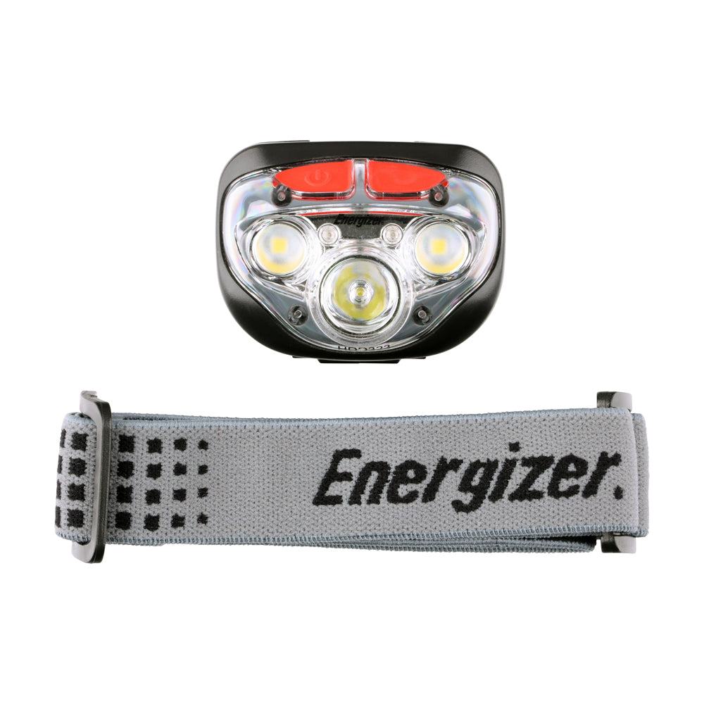 Energizer® LED Vision HD Focus Headlamp - 400 Lumen - Grey / 400 Lumen - Backing Card of 1