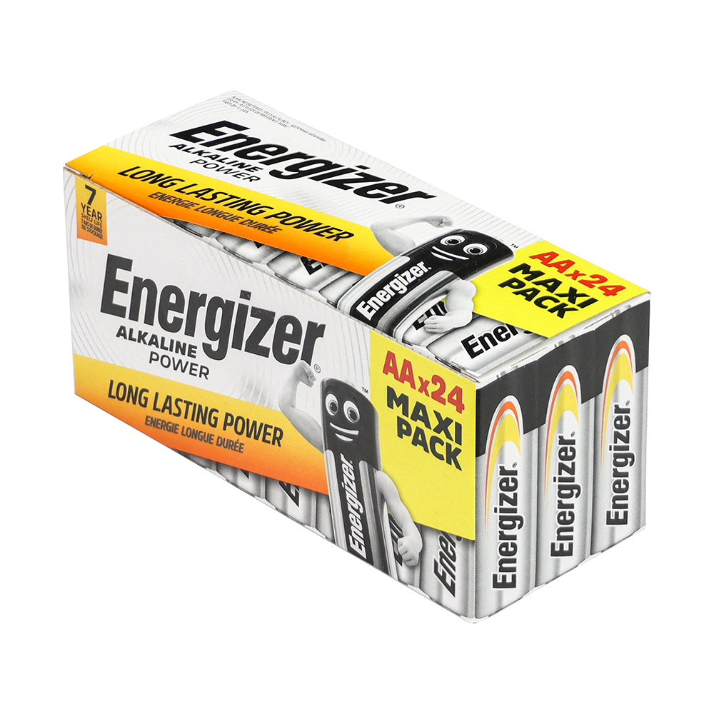Energizer Alkaline Power Battery - Value Home Pack - AA - Pack of 24