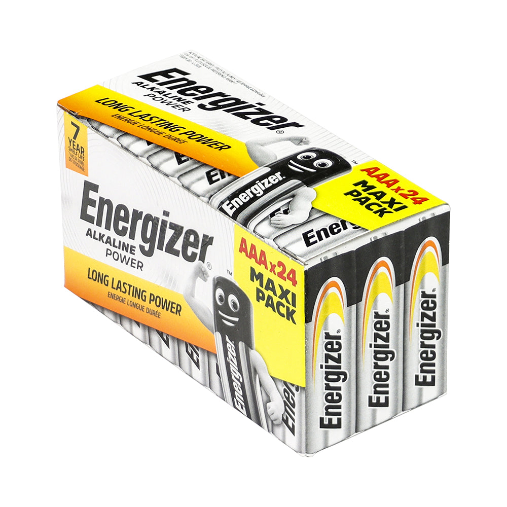 Energizer Alkaline Power Battery - Value Home Pack - AAA - Pack of 24