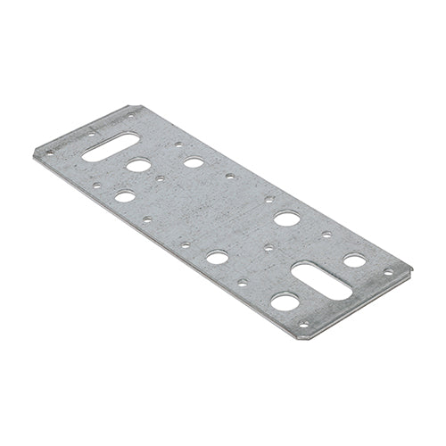 Flat Connector Plates - Galvanised - 62 x 180 - Bag of 5