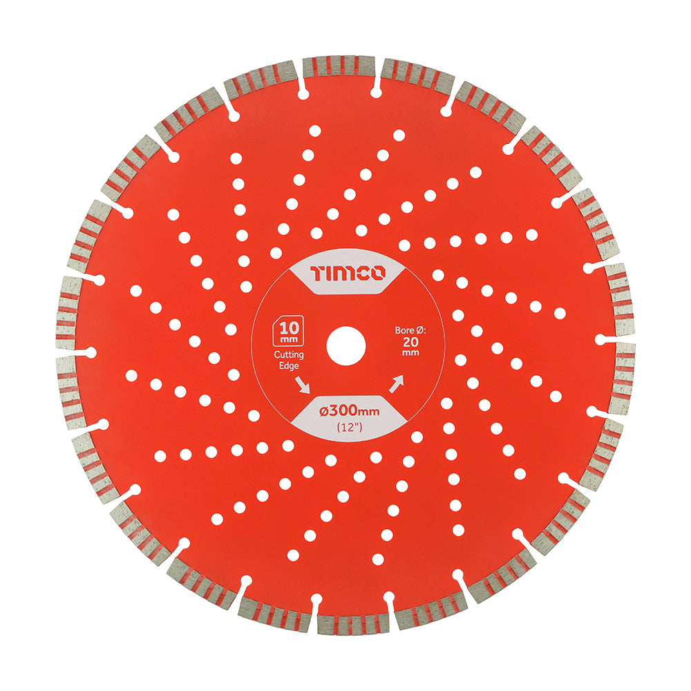 Trade Diamond Blade - Segmented - 300 x 20.0 - Box of 1