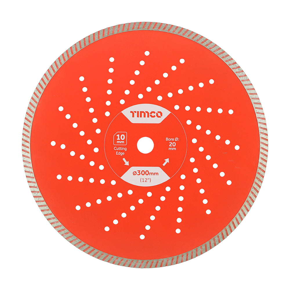 Trade Diamond Blade - Continuous - 300 x 20.0 - Box of 1