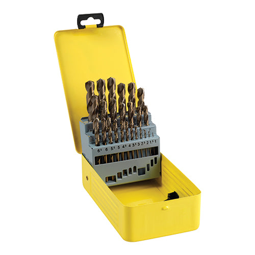 Ground Jobber Drills Set - Cobalt M35 - Case of 25