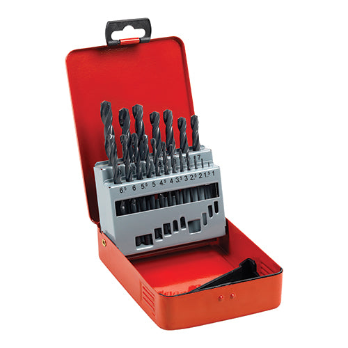 Roll Forged Jobber Drills Set - HSS - Case of 19