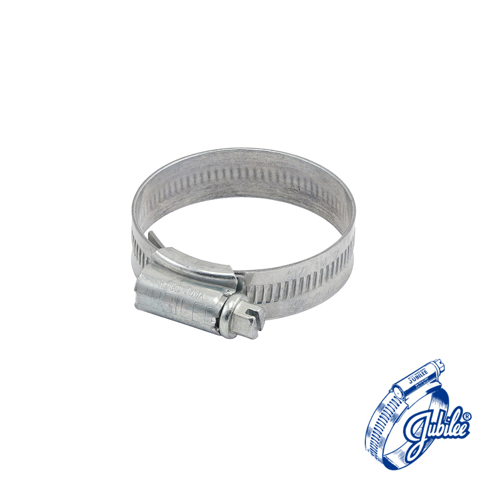 Jubilee Clip Mild Steel - 1MMS - 32 - 45mm - Box of 10