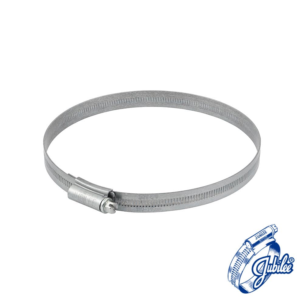 Jubilee Clip Mild Steel - 6MS - 110 - 140mm - Bag of 5
