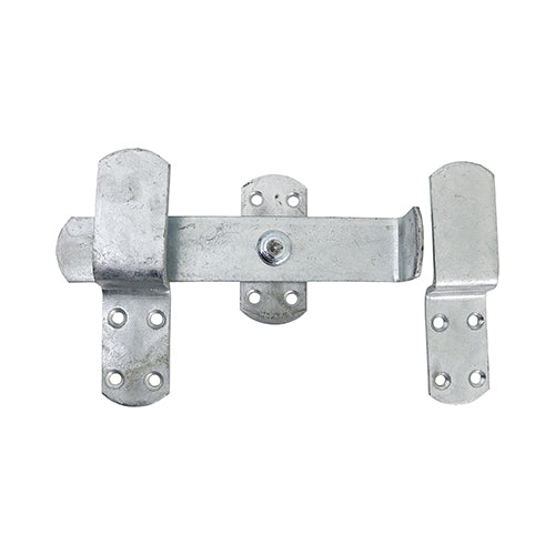Kick Over Stable Latch - Hot Dipped Galvanised - 240mm - Plain Bag of 1