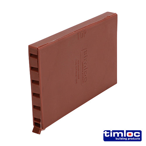 Timloc Cavity Wall Weep Vent - Brown - 1143BR - 65 x 10 x 100 - Box of 50