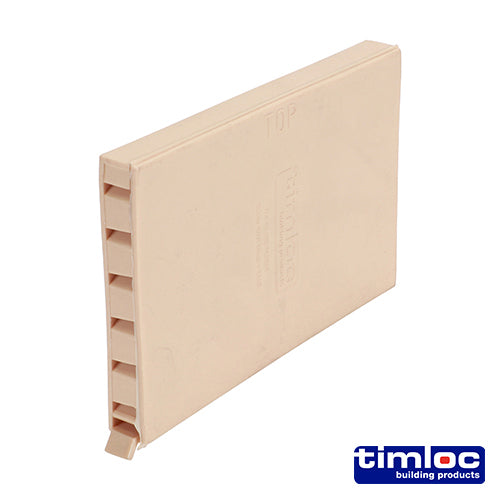 Timloc Cavity Wall Weep Vent - Buff - 1143BU - 65 x 10 x 100 - Box of 50