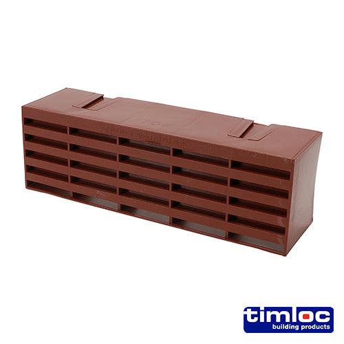 Timloc Airbrick - Plastic - Brown - 1201ABBR - 215 x 69 x 60 - Box of 20