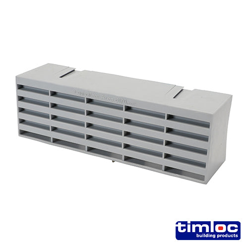 Timloc Airbrick - Plastic - Grey - 1201ABGR - 215 x 69 x 60 - Box of 20