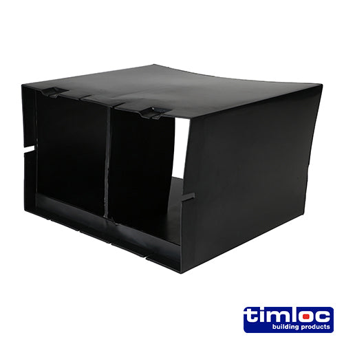 Timloc Through-Wall Cavity Sleeve for Two Airbricks Stacked - 1202/2 - 229 x 152 - Unit of 1