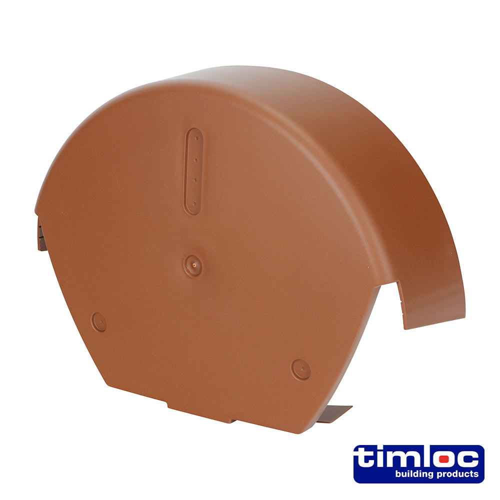 Universal 1/2 Rnd. Cap Terracotta - 280 x 145 - Bag of 1