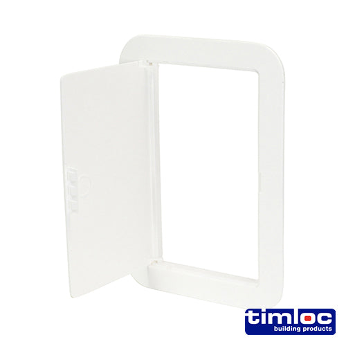 Timloc Access Panel - Plastic - Hinged - White - AP150 - 155 x 235 - Bag of 1