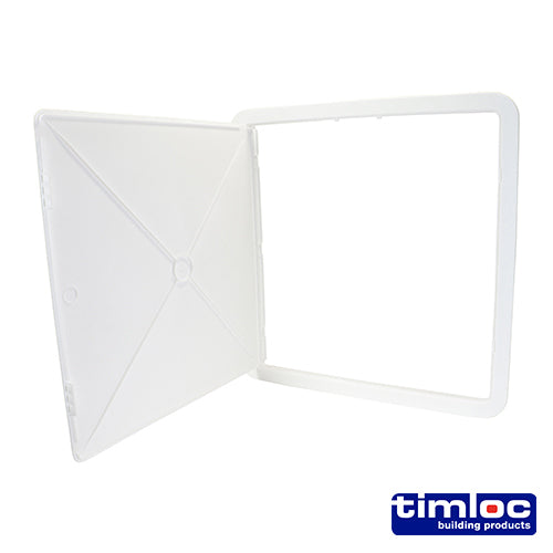 Timloc Access Panel - Plastic - White - AP450 - 470 x 470 - Bag of 1