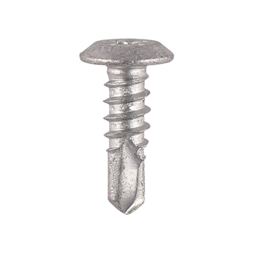 Metal Construction Sheet & Framing Screws - PH - Low Profile Pan - Exterior - Silver Organic - 4.8 x 16 - Box of 500