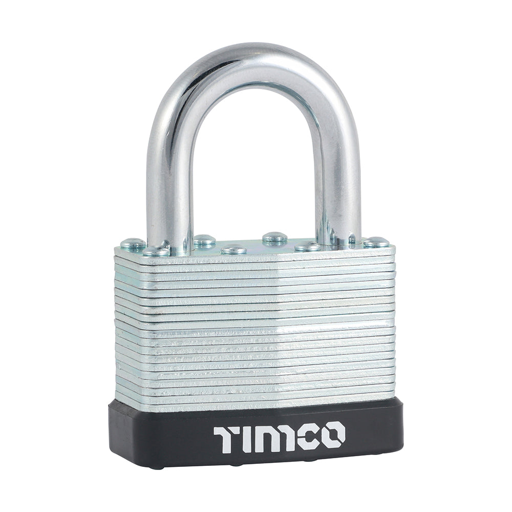 Laminated Padlock - 50mm - Backing Card of 1