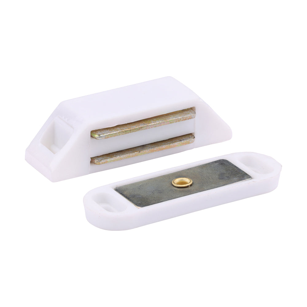Magnetic Catches - White - 6kg - Bag of 100
