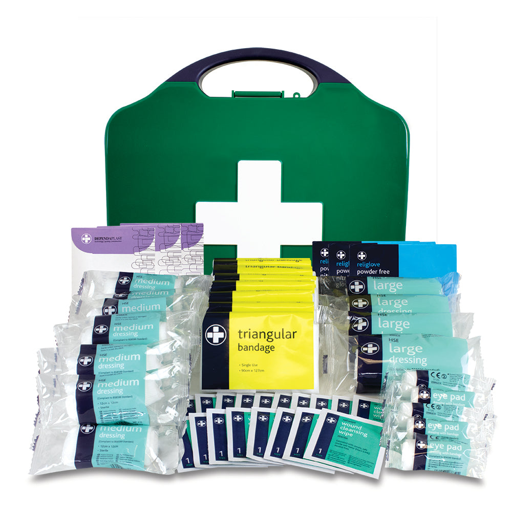 Workplace First Aid Kit – HSE Compliant - Large - Case of 1