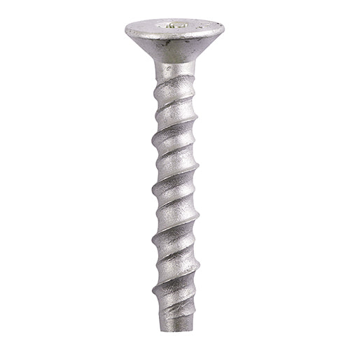 Multi-Fix Masonry Bolts - Countersunk - Exterior - Silver - 10.0 x 60/M12 - Box of 50