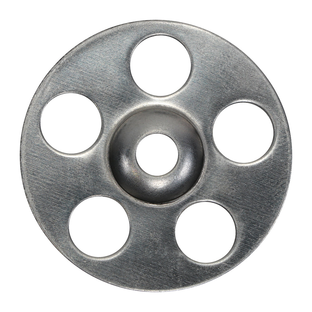Metal Insulation Discs - Stainless Steel - 36mm - Box of 100