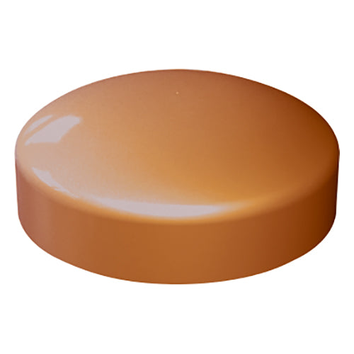 Two Piece Screw Caps - Oak - To Fit 3.5 to 4.2 Screw - TIMpac of 100