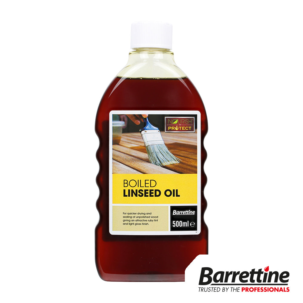 Boiled Linseed Oil - 500ml - Bottle of 1