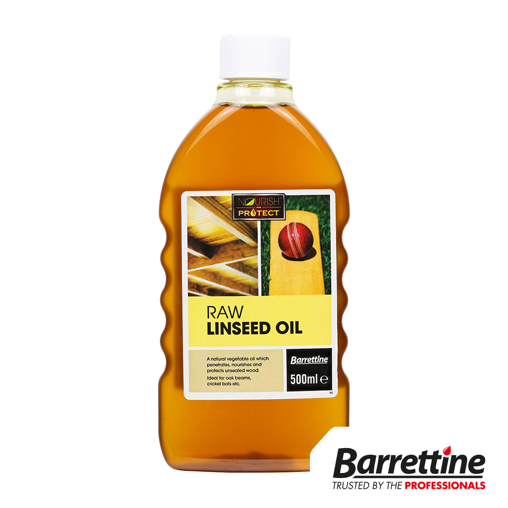 Raw Linseed Oil - 500ml - Bottle of 1