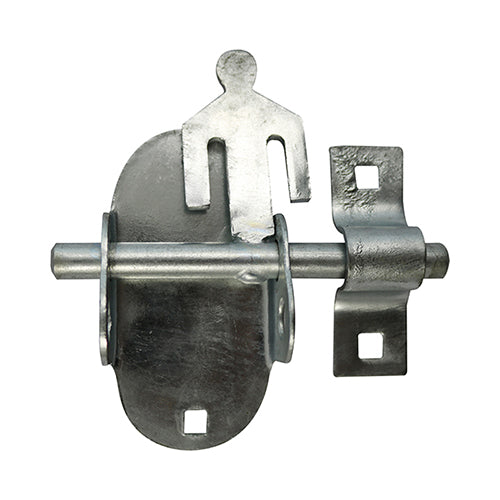 Oval Padbolt - Zinc - 4" - TIMbag of 1