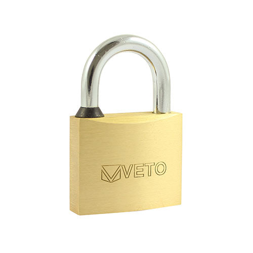 Brass Padlock - 30mm - Blister Pack of 1