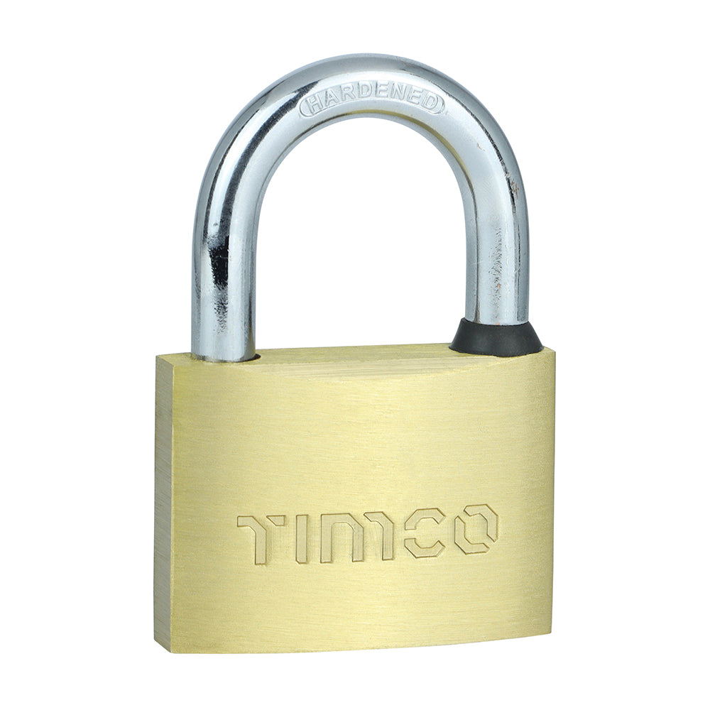 Brass Padlock - 60mm - Blister Pack of 1