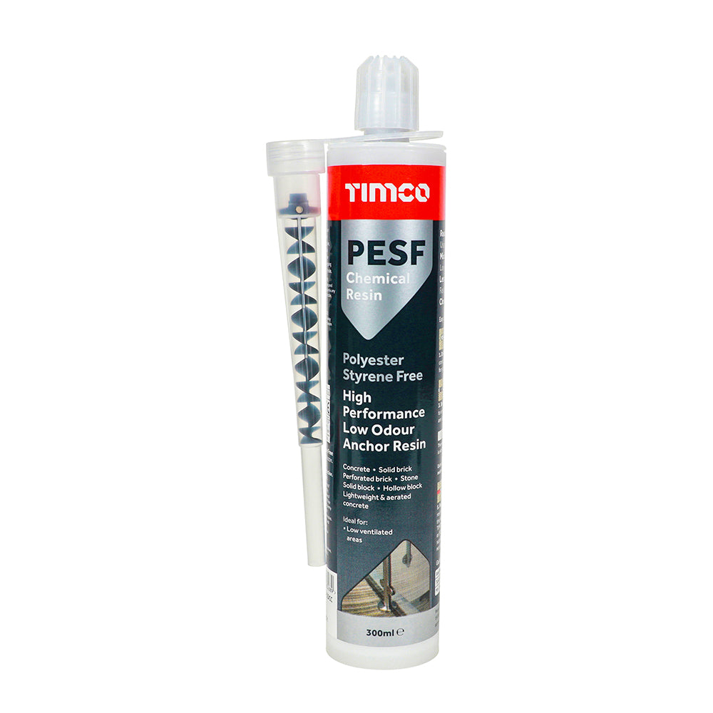 PESF Styrene Free Chemical Resin - 300ml - Tube of 1