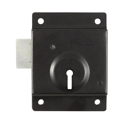 Press Lock - Black - 3" - Plain Bag of 1