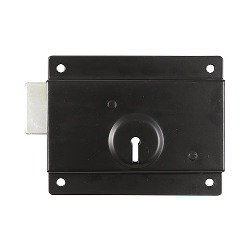 Press Lock - Black - 5" - Plain Bag of 1