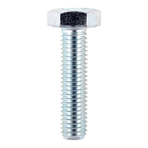 Set Screws - Grade 8.8 - Zinc - M10 x 25 - Box of 200
