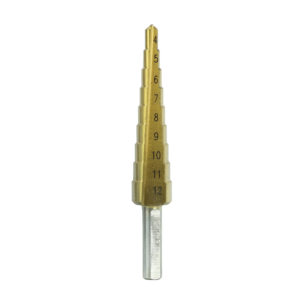 Step Drill - 4-12mm - Tube of 1