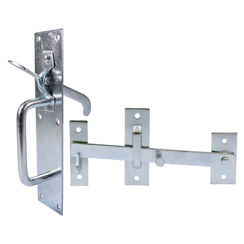 Suffolk Latch - Medium Duty - Zinc - 205 x 45mm - TIMbag of 1