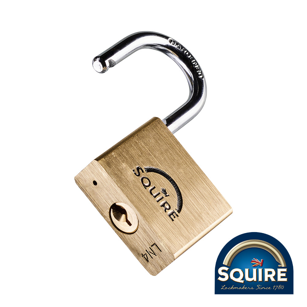 Premium Brass Lion Padlock - Keyed Alike - LN4 KA2 - 40mm - Box of 1