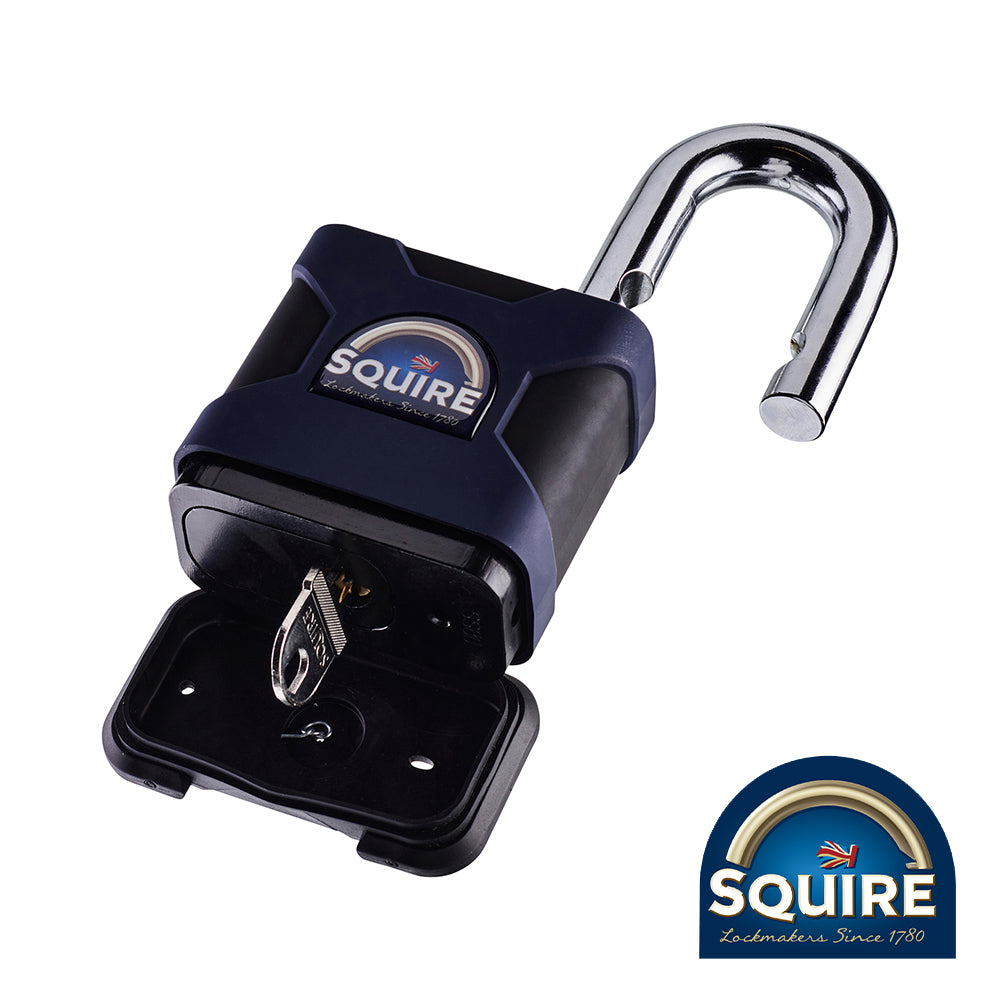 Stronghold Padlock - Open Shackle - SS80S - 80mm - Blister Pack of 1