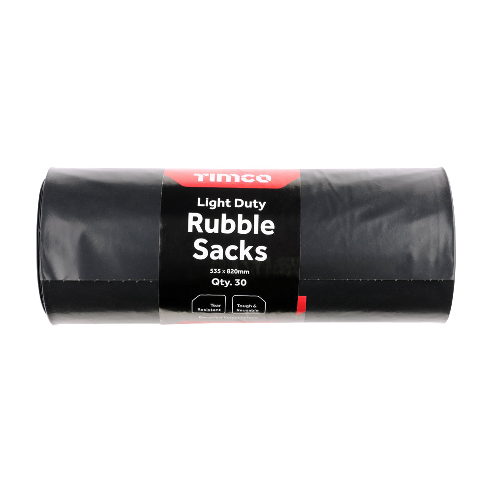 Rubble Sacks - Light Duty - 535 x 820mm - Roll of 30