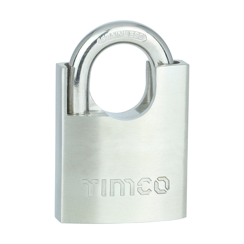 Stainless Steel Padlock - 50mm - Blister Pack of 1